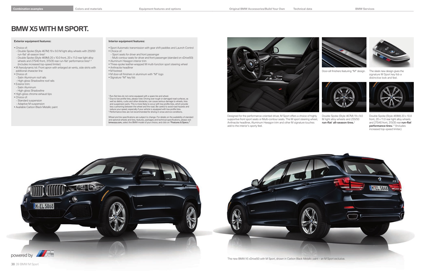2014 BMW X5 Brochure Page 11